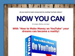Go to: Make Money On Youtube Now - Proven Adsense System