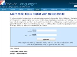 Go to: Learn Hindi With Rocket Hindi! Earn Top Dollar Selling A Top Product