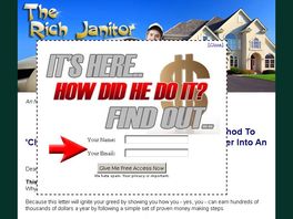 Go to: Infamous Rich Janitor System Converts 70% Easy