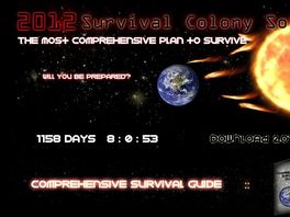Go to: 2012 Survival Colony,the Solution