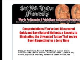 Go to: Get Rid Tattoo - Now Promote Hottest Selling Apply Easy Cream