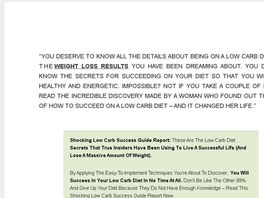 Go to: Low Carb Success Guide