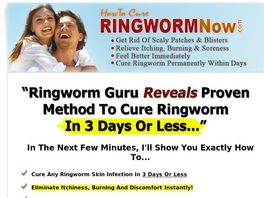 Go to: Fast Ringworm Cure: Incredible Product W/ Amazing Conversions