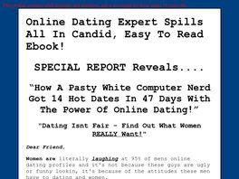 Go to: Online Dating Guide For Men