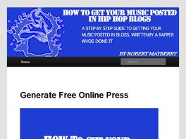 Go to: How To Get Your Music Posted In Hip Hop Blogs