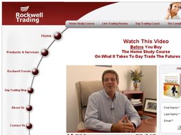 Go to: Rockwell Trading Futures Day Trading E-mini's Home Study Course