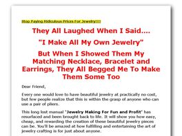 Go to: Jewelry Making For Fun And Profit.