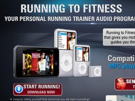 Go to: Running To Fitness Audio Personal Trainer