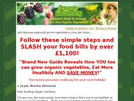 Go to: A Beginners Guide To Growing Your Own Organic Vegetables.