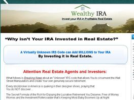Go to: Is Your Ira in Real Estate? It Should Be!