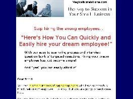 Go to: How To Easily Hire Your Dream Employee.
