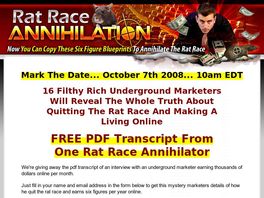 Go to: Rat Race Annihilation.