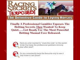 Go to: Racing Secrets Exposed: Over 4000 Copies Sold
