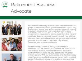 Go to: Help Baby Boomers Start A Retirement Business