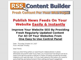 Go to: Add Rss Feeds To Your Website Easily.