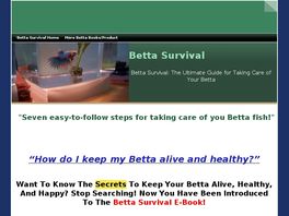 Go to: Betta Survival.
