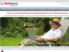 Go to: Recover Data And Erase Personal Information From Missing Computers.