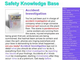 Go to: All Accidents Are Preventable.