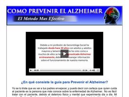 Go to: Como Prevenir El Alzheimer