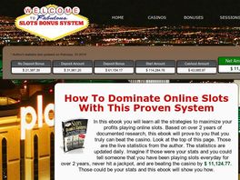 Go to: Proven Online Slots Betting System