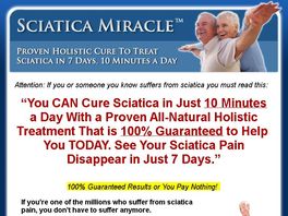 Go to: Sciatica Miracle(tm) - The Best Sciatica Product! - New