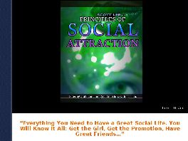 Go to: Principles Of Social Attraction.