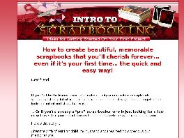 Go to: Niche Market! Intro To Scrapbooking - 75% Commission!