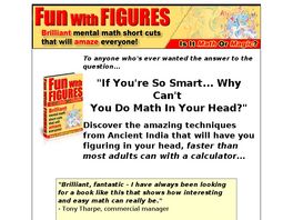 Go to: Math Without A Calculator! Learn How To Do Math In Your Head!