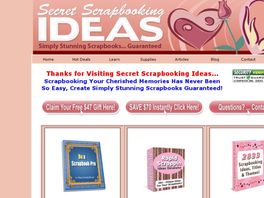 Go to: Create Simply Stunning Scrapbooks Guaranteed!