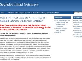 Go to: Secluded Island Getaways
