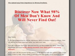 Go to: No.1 Step-by-step Guide To Erectile Dysfunction The Natural Way