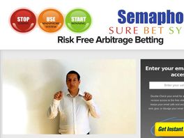 Go to: Semaphore Arbitrage Sure Bet System