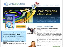 Go to: Learn To Write SEO Articles.