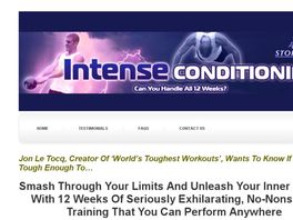 Go to: Intense Conditioning - 12 Week Implementation Program