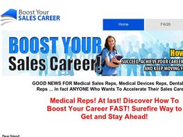 Go to: Boost Your Sales Career!
