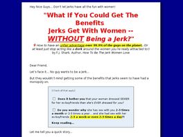 Go to: How To Be The Jerk Women Love - 2nd Ed.