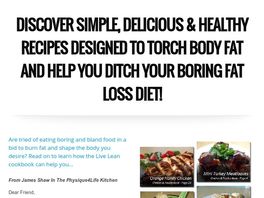 Go to: Live Lean Weight Loss Cookbook