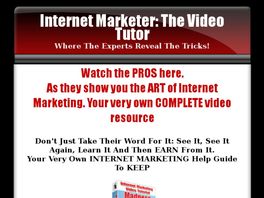 Go to: Watch And Learn While You Sell And Earn.