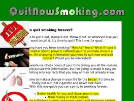Go to: QuitNowSmoking.com!