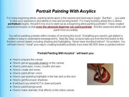Go to: Portrait And Landscape Painting With Acrylics