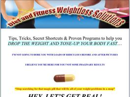 Go to: Diet & Fitness, Convert Your Clicks To "cash" On Every Sale!!!