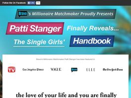 Go to: Bravo Tv's Millionaire Matchmaker Patti Stanger: High Converting Offer