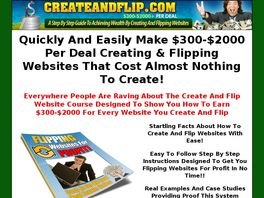 Go to: Earn $300 - $2000 Creating & Flipping Websites.