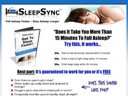 Go to: Sleep Sync - Get To Sleep Faster And Stay Asleep All Night