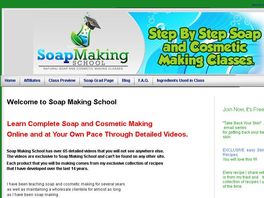Go to: Soap Making School-65+original videos-soap and cosmetic making.
