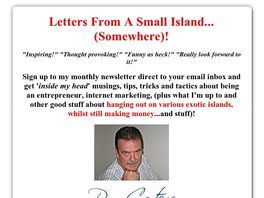 Go to: Letters From A Small Island Newsletter