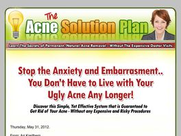 Go to: Acne Solution Plan - #1 Rated Acne Removal System