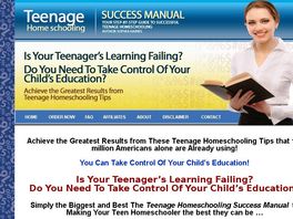 Go to: The Teenage Homeschooling Success Manual