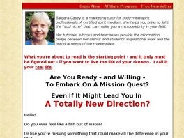 Go to: Living Your Real Life - Guided By Your Souls Purpose