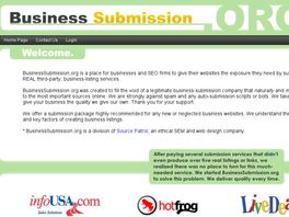 Go to: Business Submission